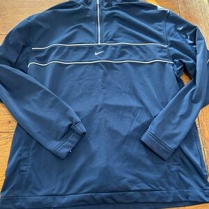 Nike Men's Navy Windbreaker Jacket